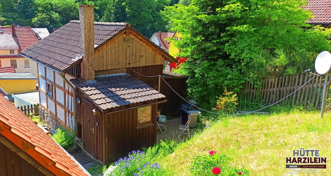 Arode Huette Harzilein - Romantic Tiny House On The Edge Of The Forest Zorge Exterior photo