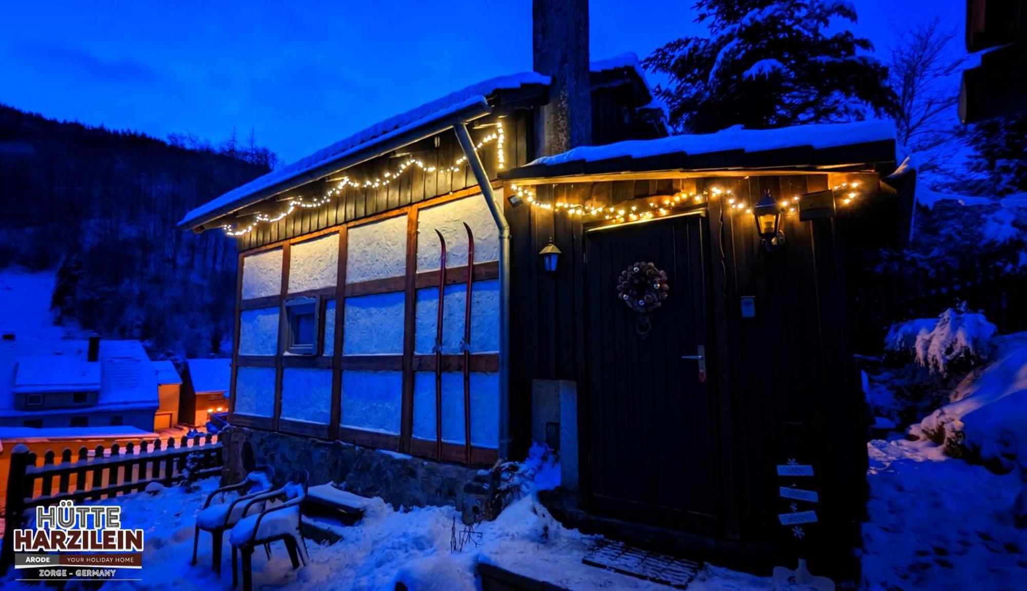 Arode Huette Harzilein - Romantic Tiny House On The Edge Of The Forest Zorge Exterior photo